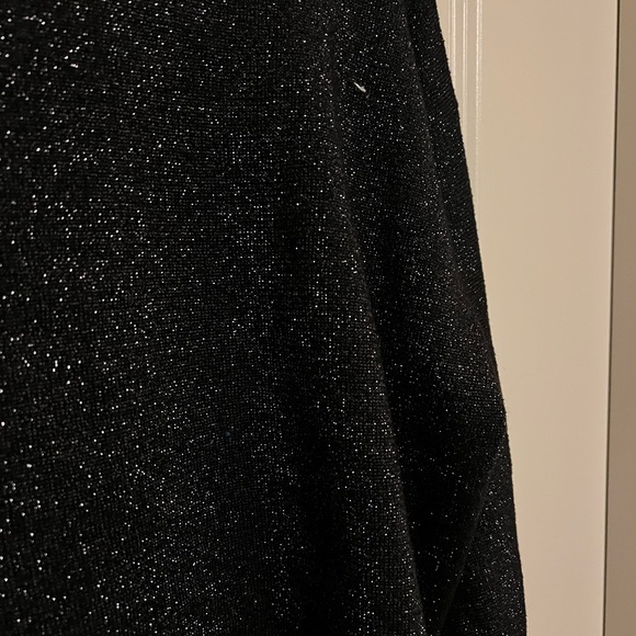 H&M Mock-neck Sweater w/ Silver Sparkles - Picture 5 of 8